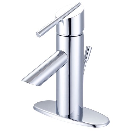 OLYMPIA Single Handle Bathroom Faucet in Chrome L-6022-WD